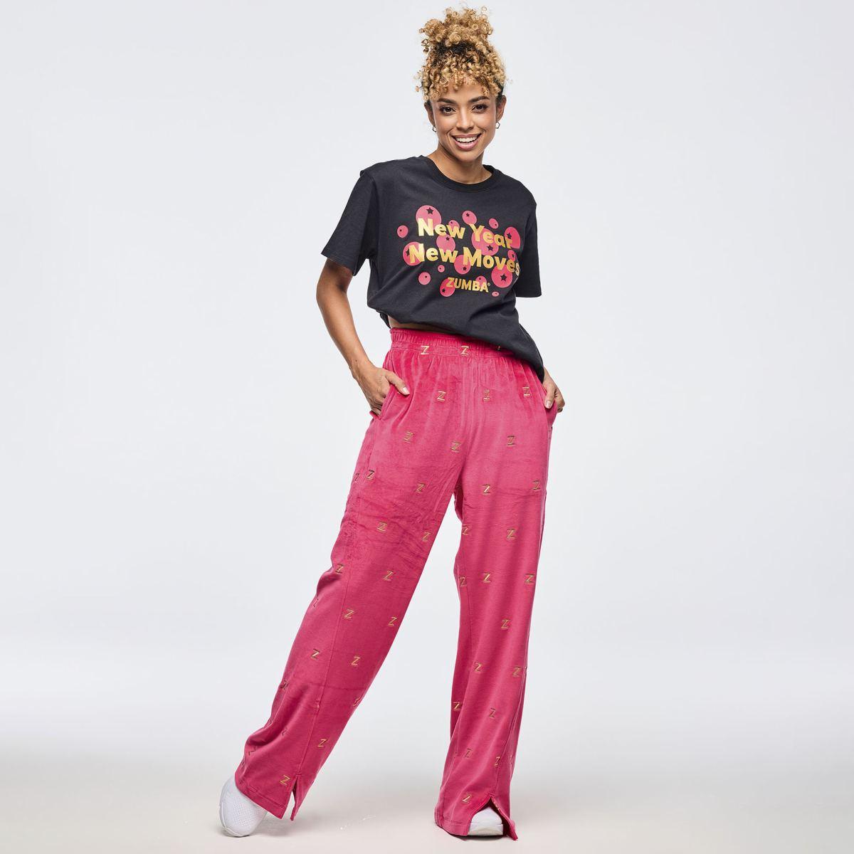 Zumba Holiday Unisex Crew Neck Tee - Black