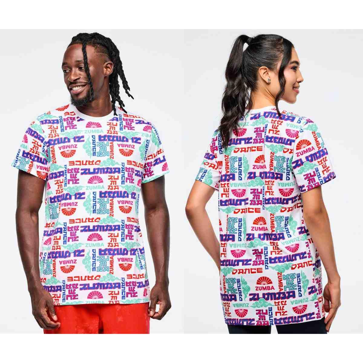 Eastern Flavor Crew Neck Tee - White/Blue