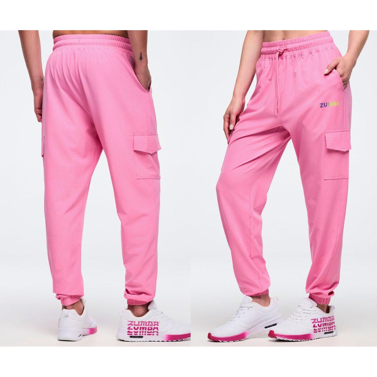 Pastel Woven Cargo Pants