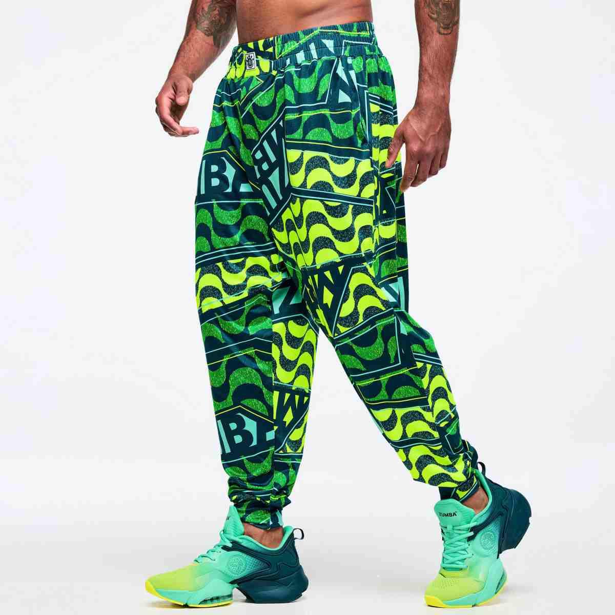 Latin Movement Knit Drop Crotch Joggers
