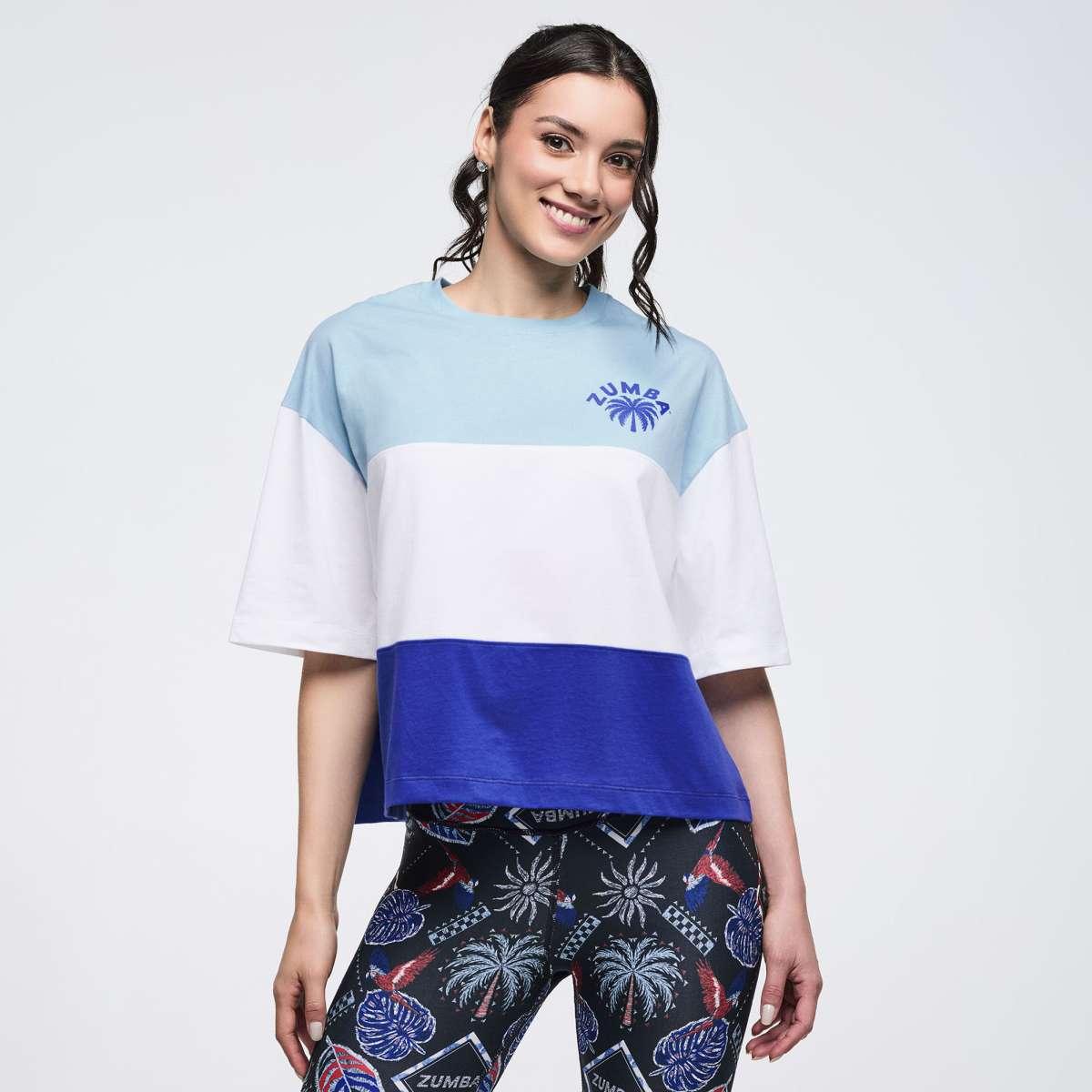 Latin Movement Boxy Crop Top