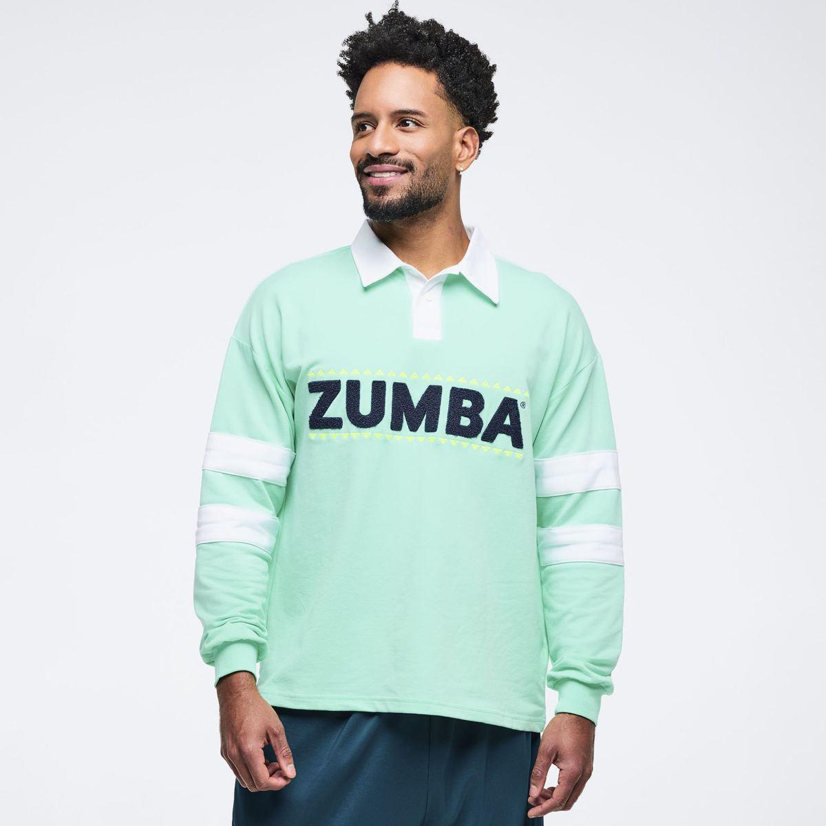 Latin Movement Long Sleeve Polo