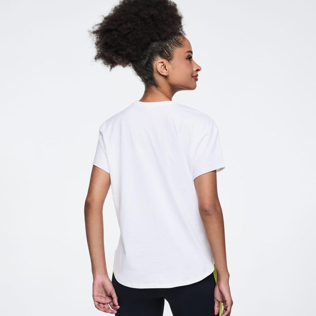 Zumba 25 High Low Crew Neck Top