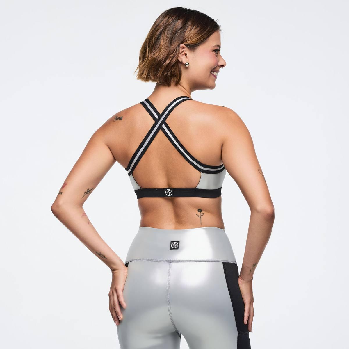 Zumba 25 Open Back Scoop Bra