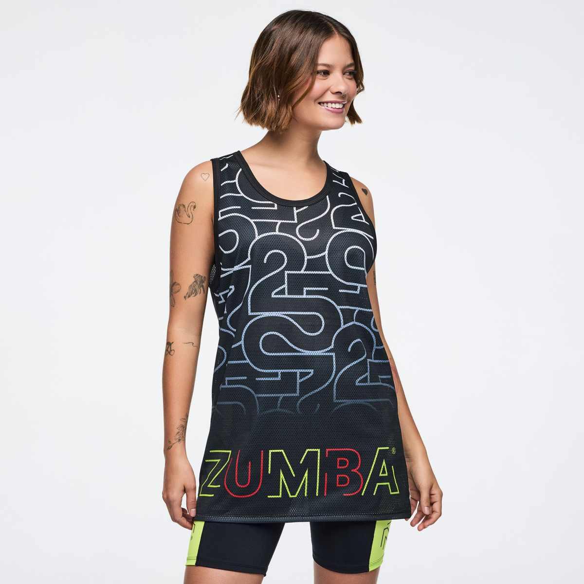 Zumba 25 Men's Basketball Tank