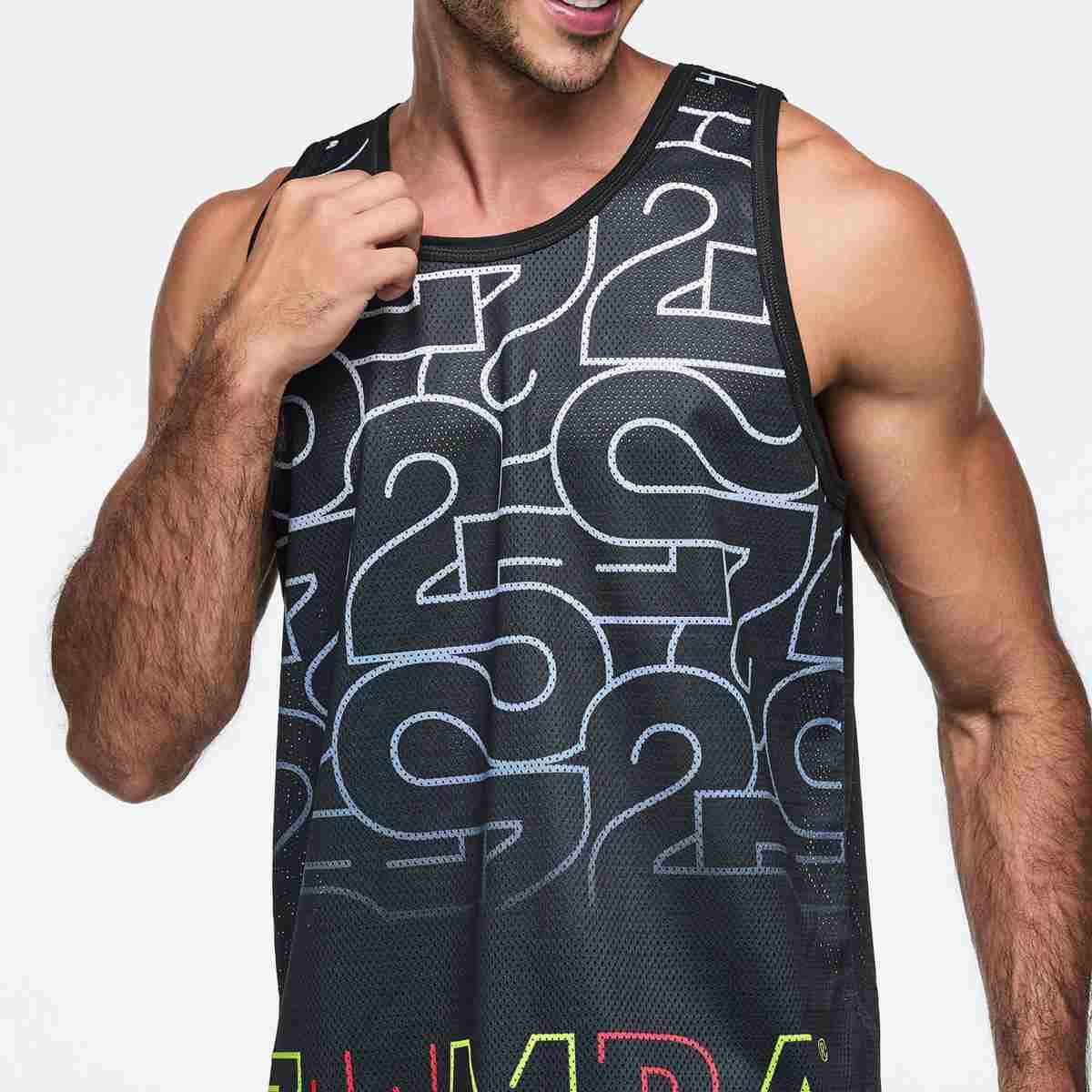Zumba 25 Men's Basketball Tank