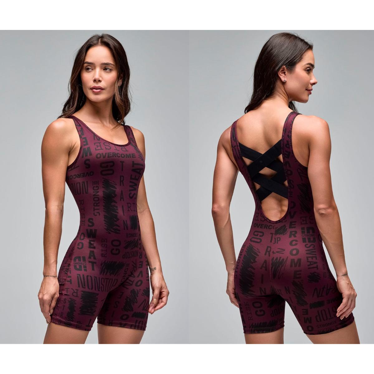 STRONG iD Z-Lift Bodysuit With Cross Elastic Back