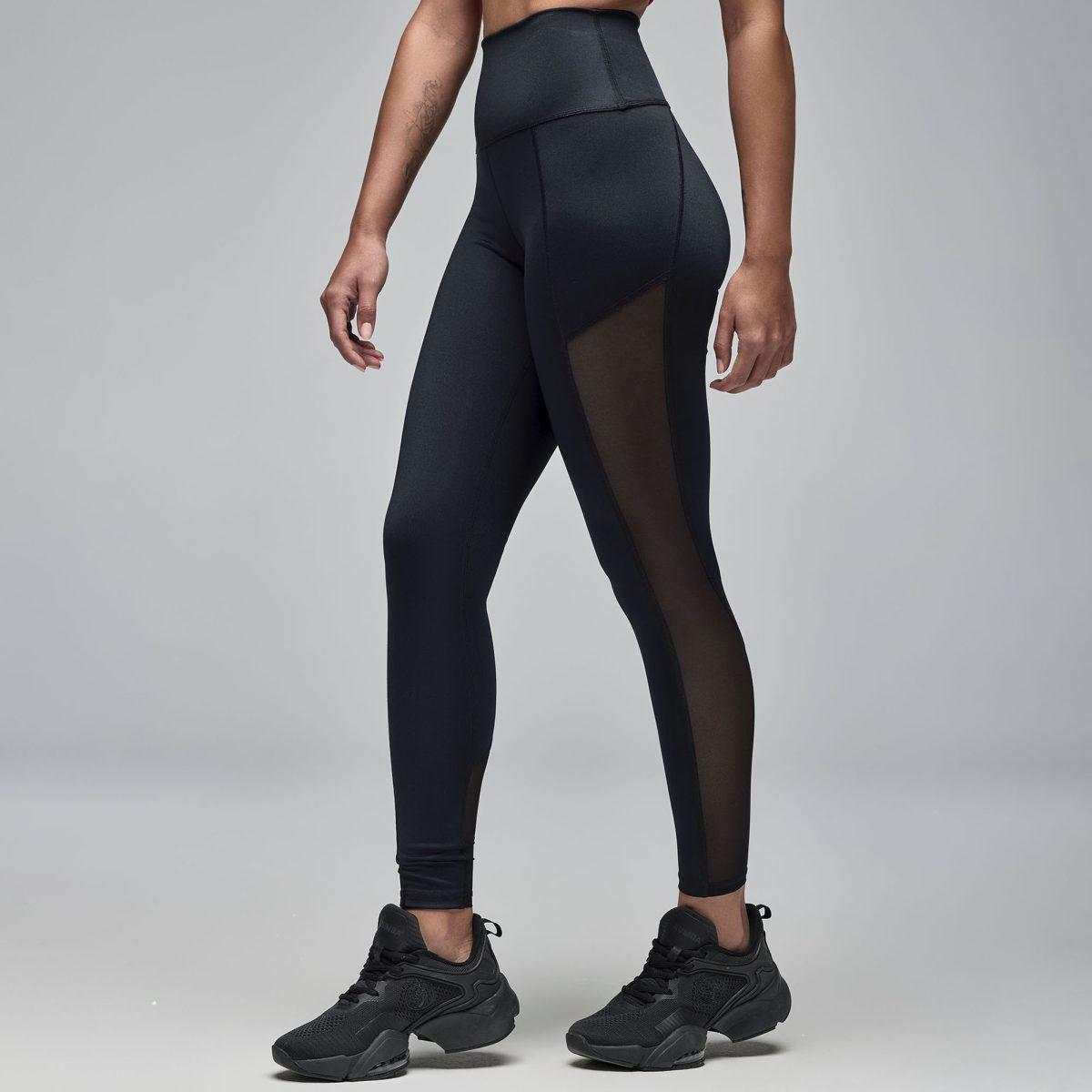 STRONG iD High Waisted Ankle Leggings With Inserts