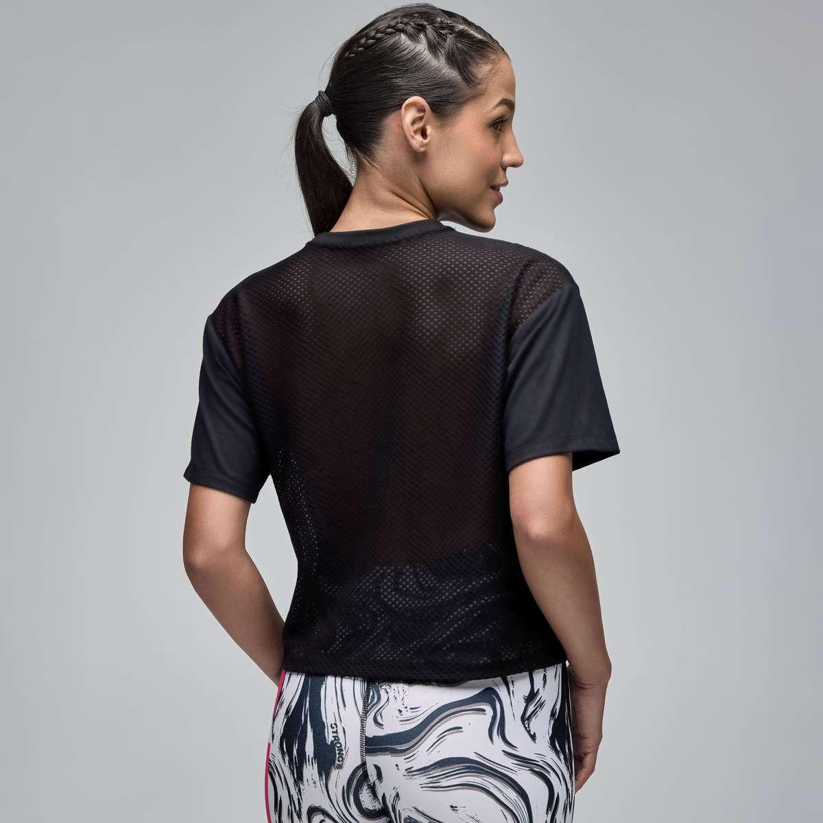 STRONG iD Boxy Top W Mesh Back