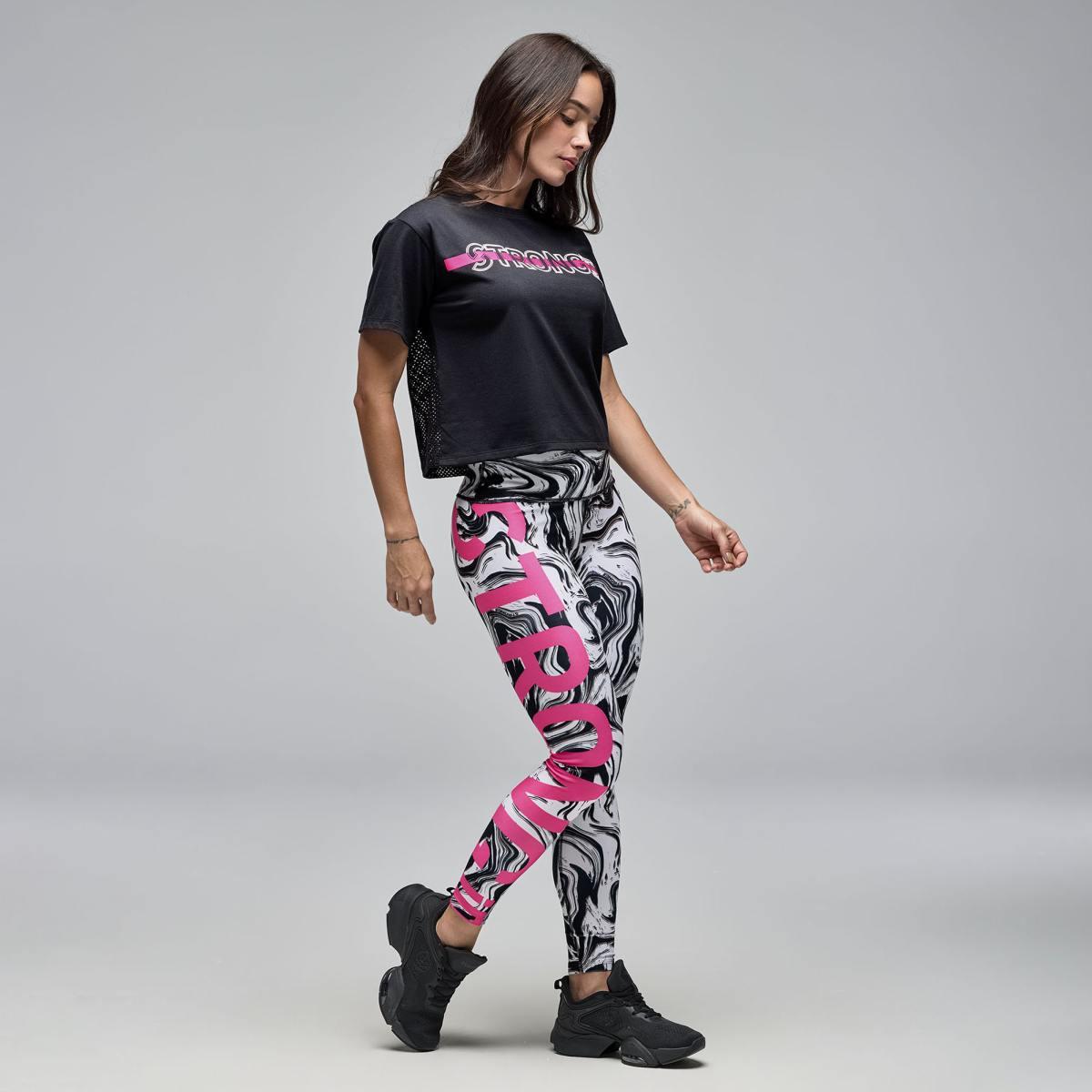 STRONG iD Boxy Top W Mesh Back