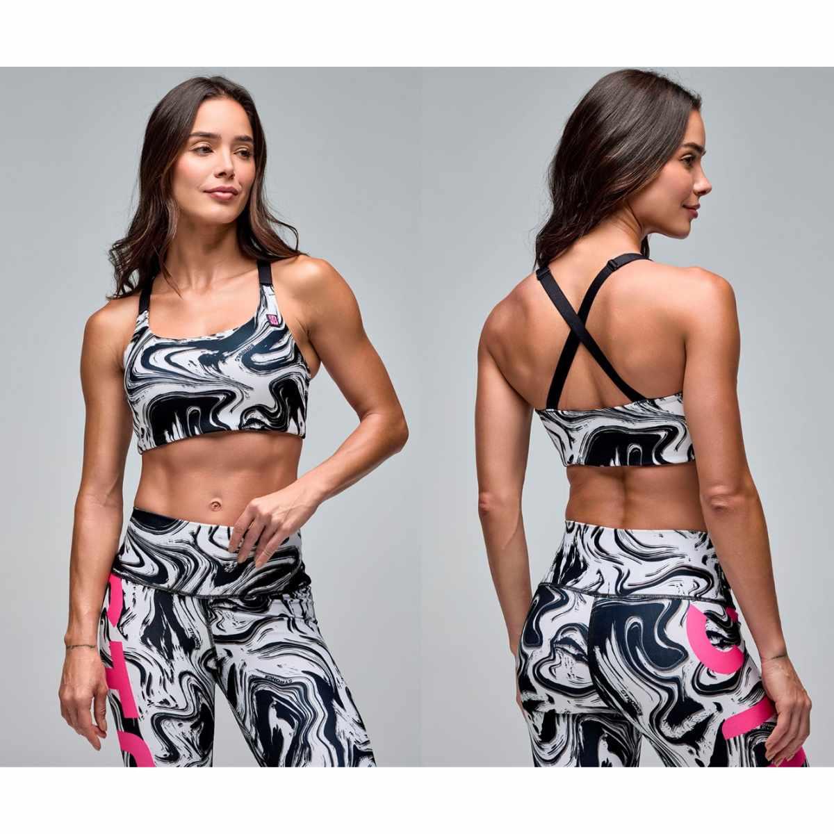 STRONG iD Scoop Neck Cross Back Bra