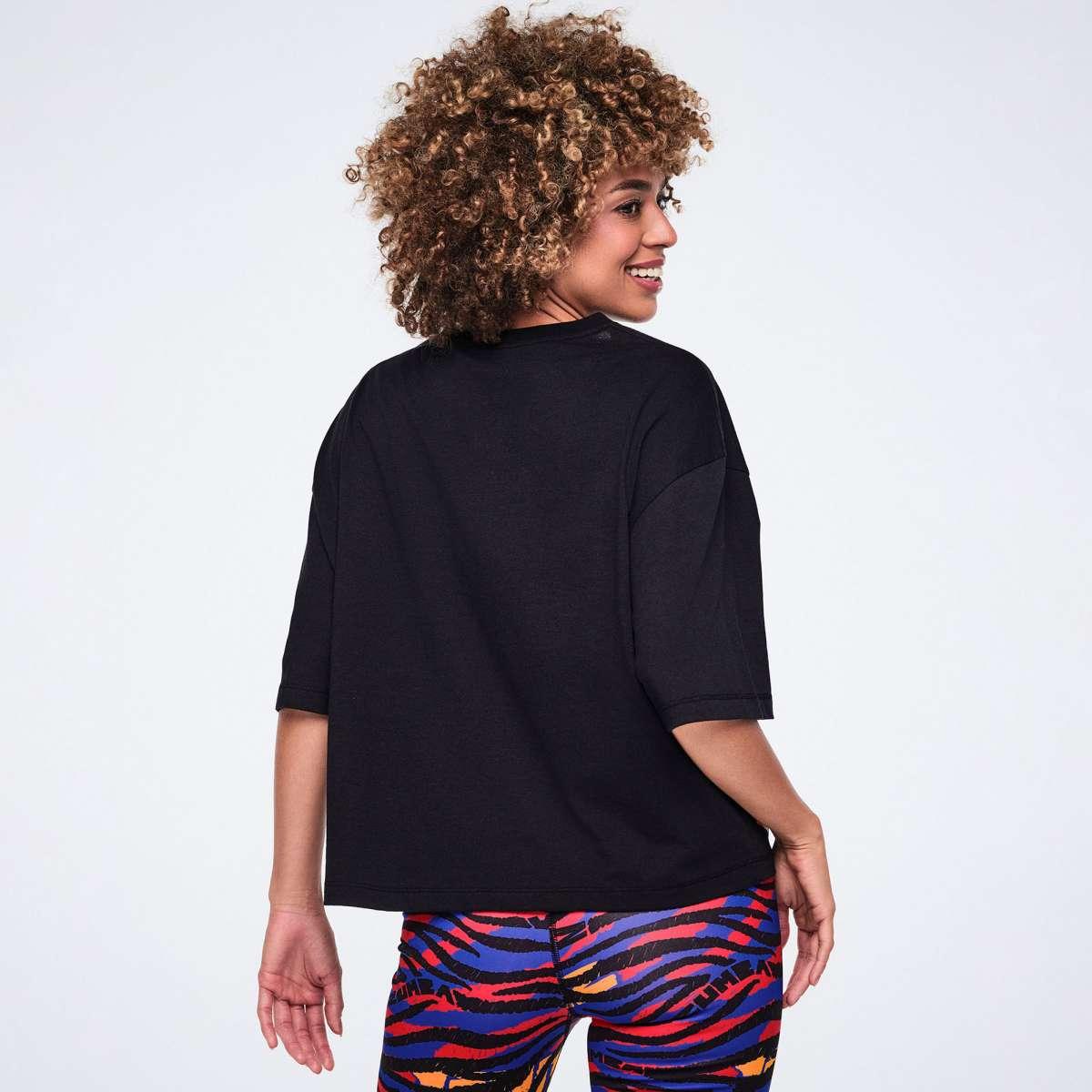 Wildbeat Oversized Boxy Crop Top