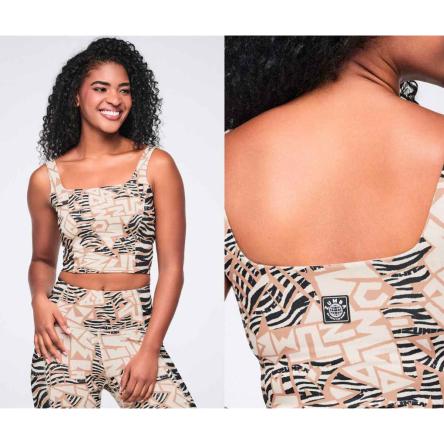 Wildbeat Z-Lift Crop Tank With Shelf Bra