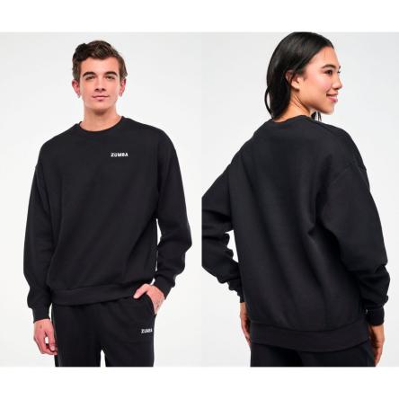 Zumba Basic Oversized Waffle Sweatshirt
