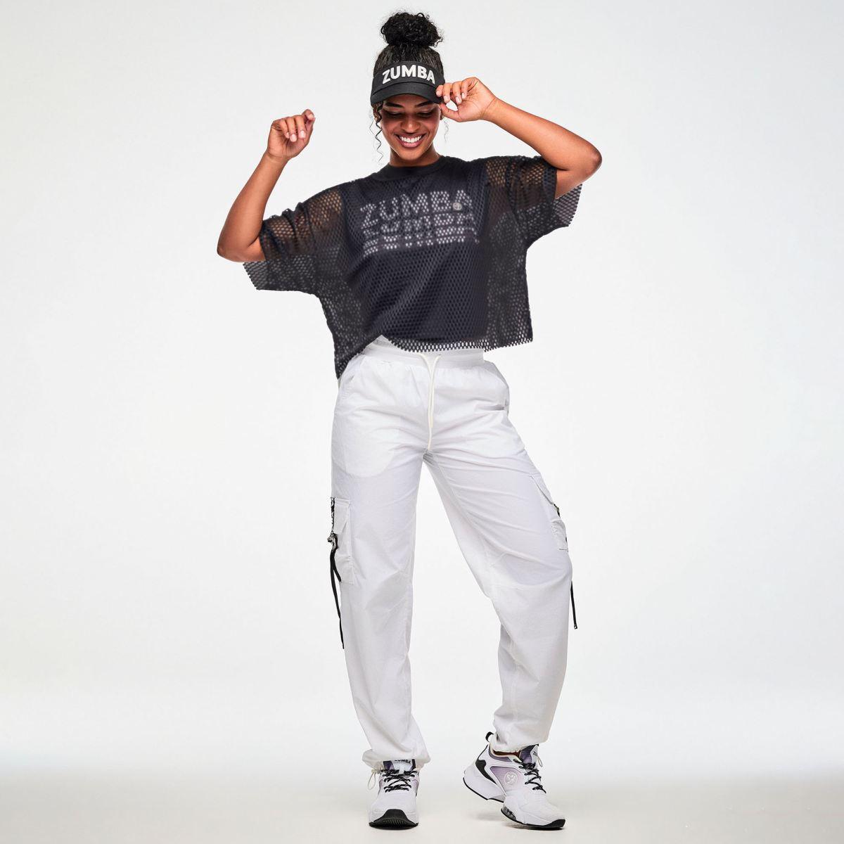 Zumba Basic Mesh Crop Top