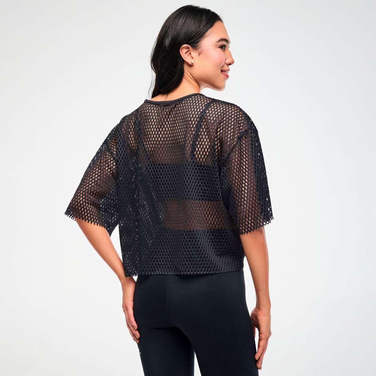 Zumba Basic Mesh Crop Top