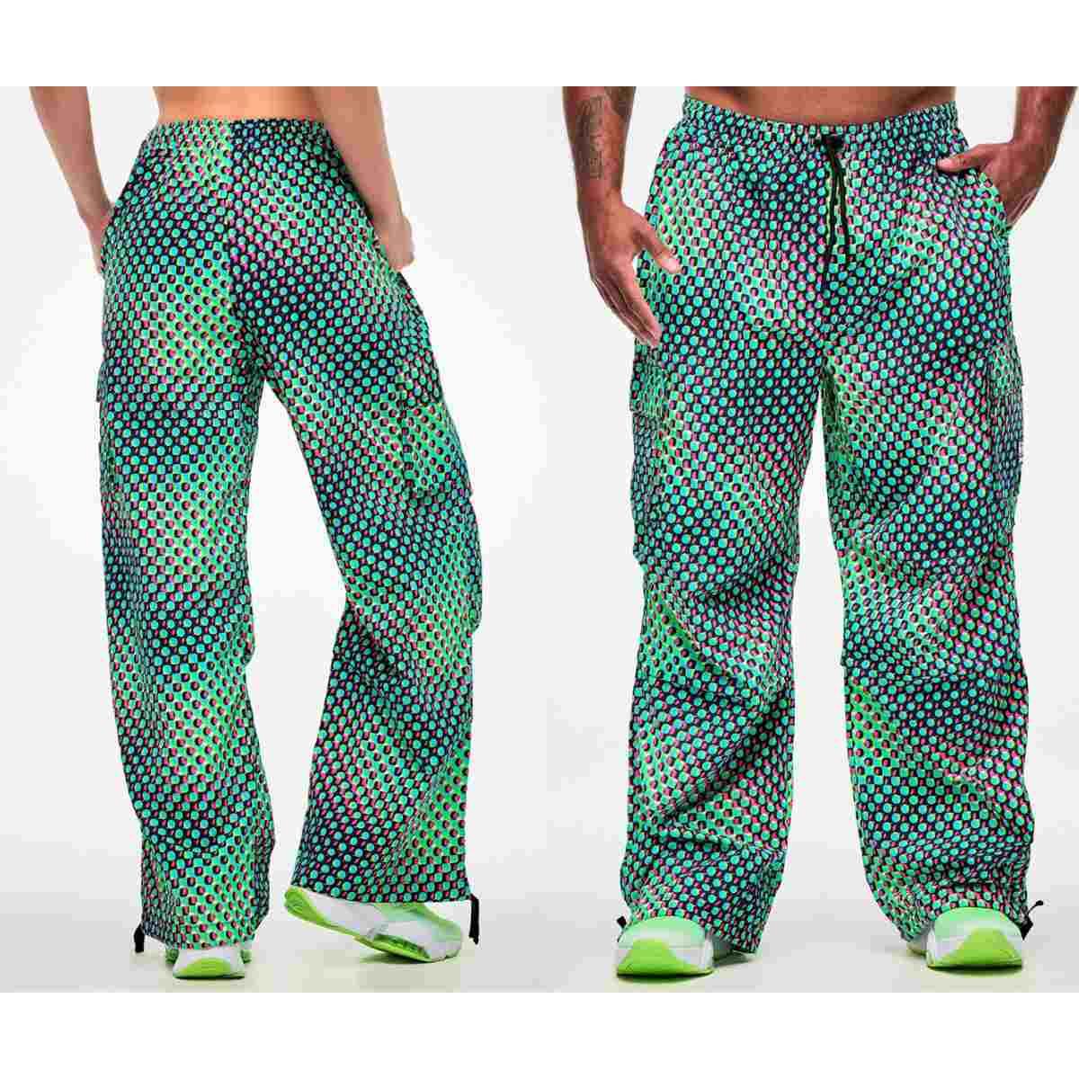 Electric Feel Woven Oversized Cargo Pants