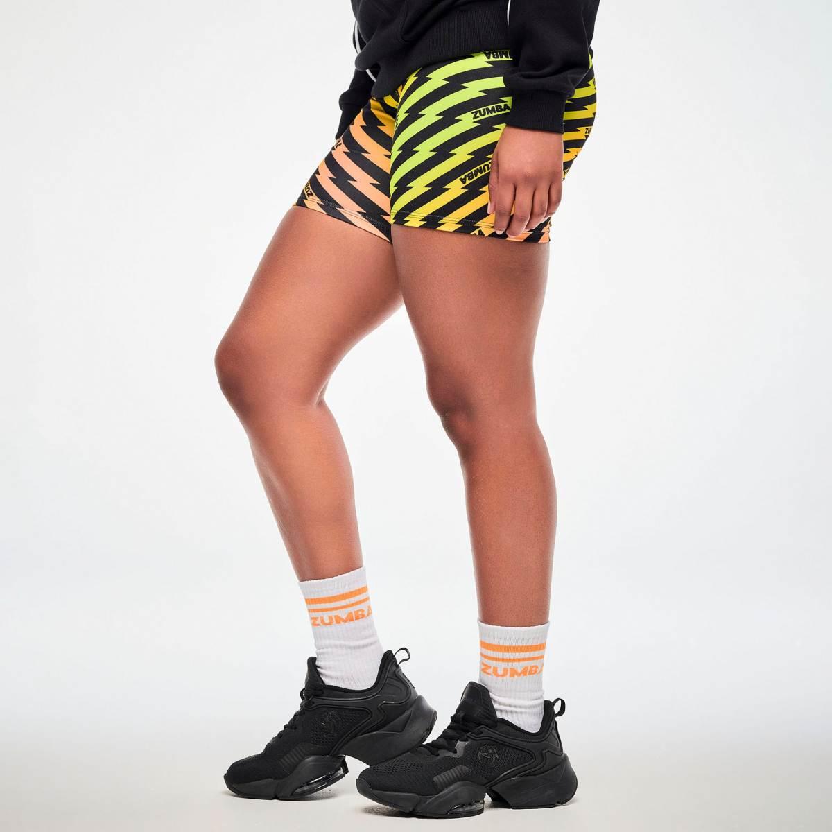 Electric Feel Plush High Socks - White/Pink