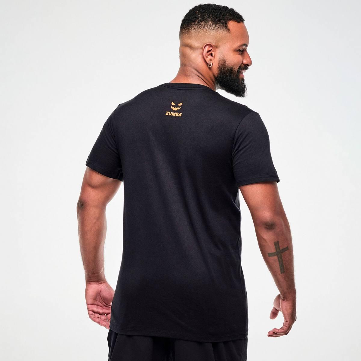Zumba Halloween Unisex Tee - Bold Black