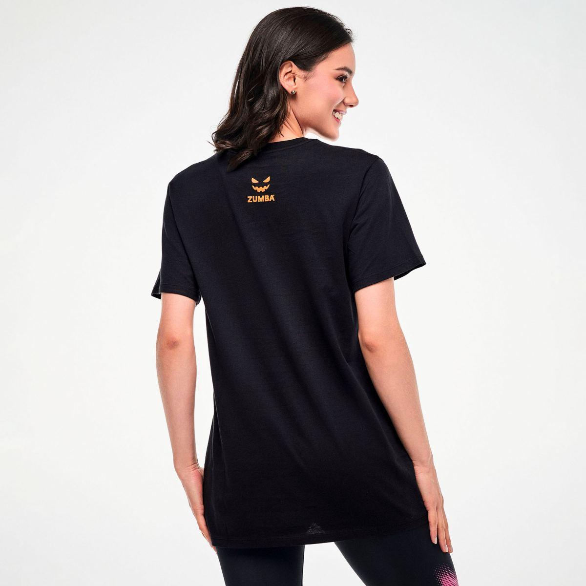 Zumba Halloween Unisex Tee - Bold Black