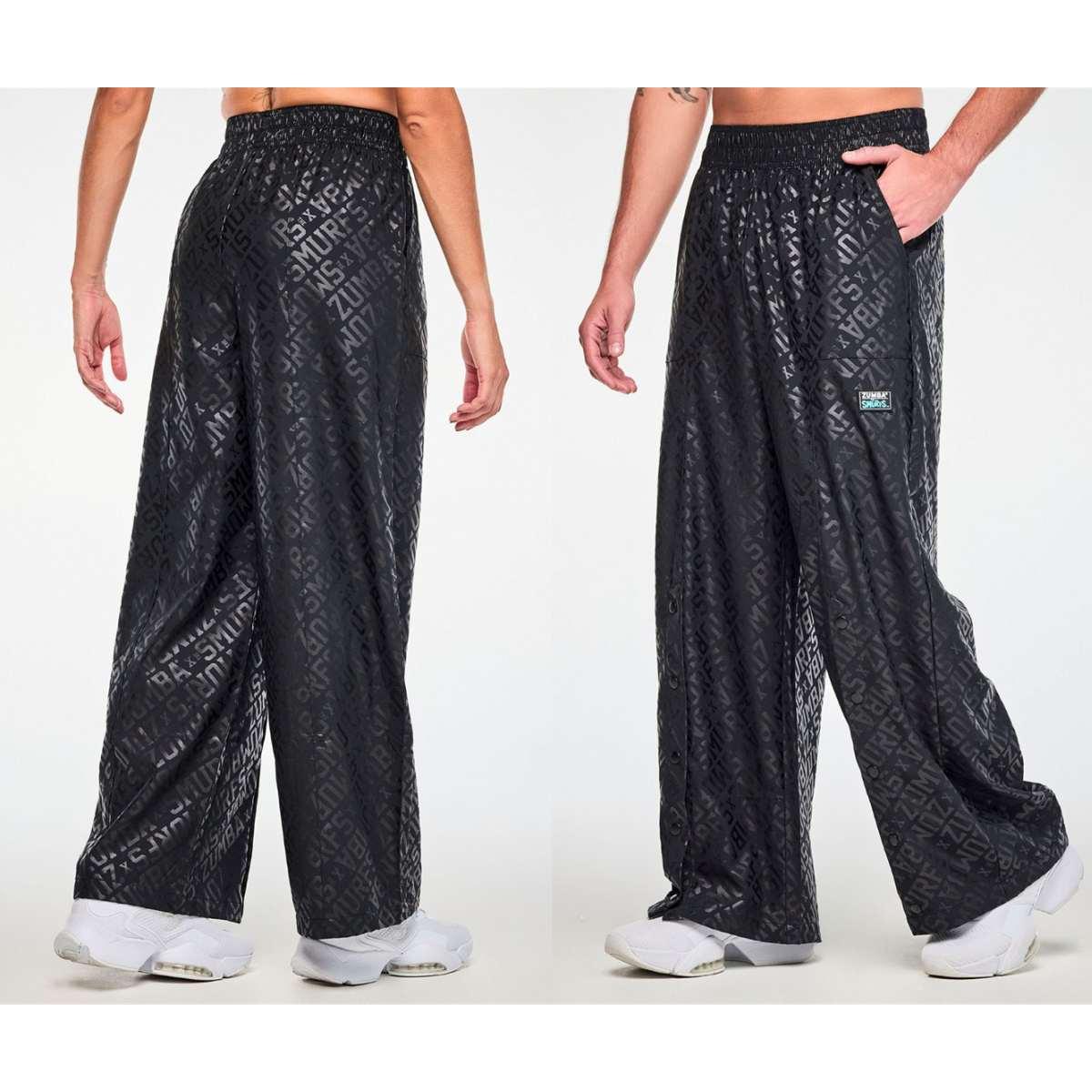 Zumba X The Smurfs Wide Leg Pants With Snaps