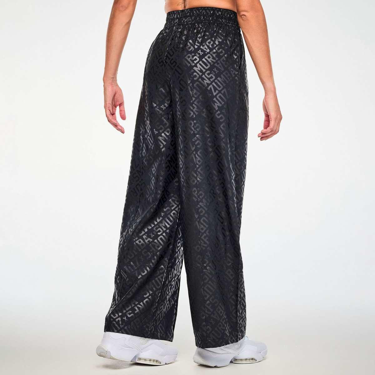 Zumba X The Smurfs Wide Leg Pants With Snaps
