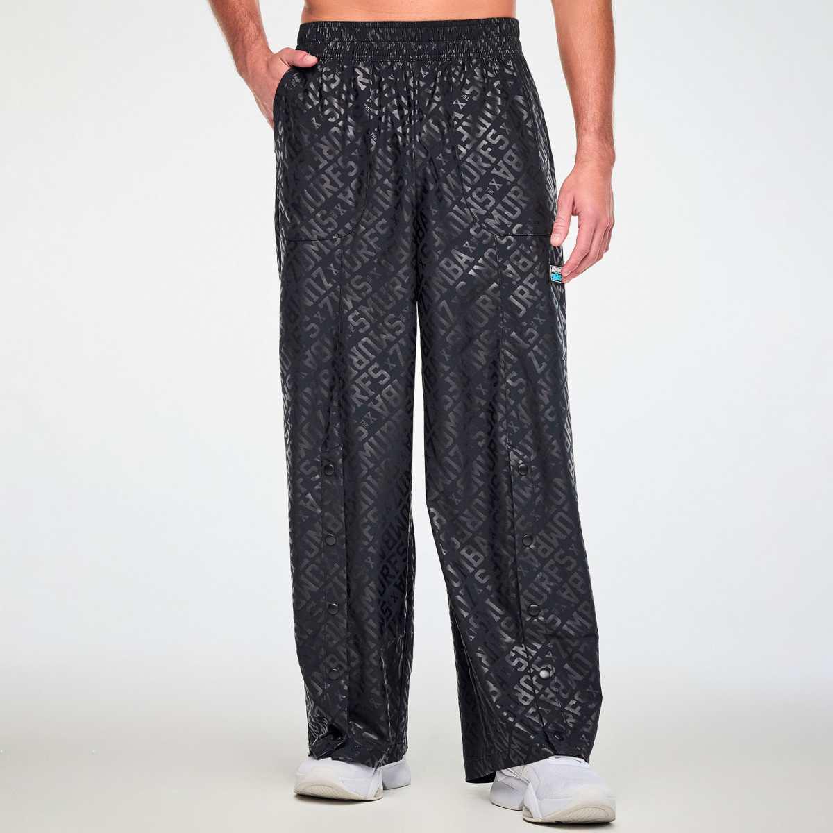 Zumba X The Smurfs Wide Leg Pants With Snaps