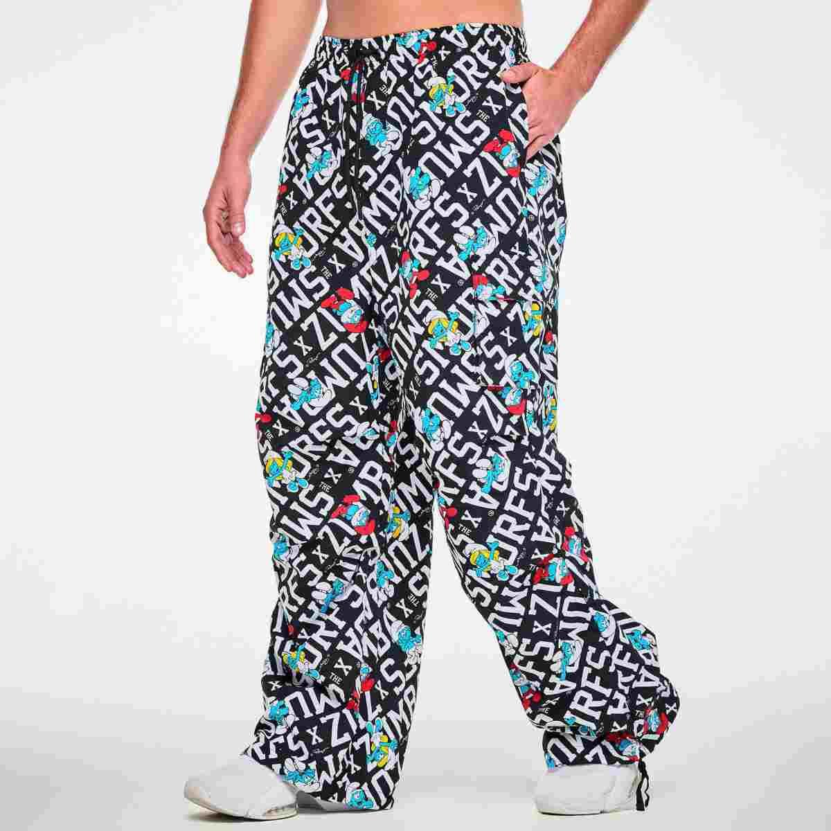 Zumba X The Smurfs Woven Oversized Cargo Pants