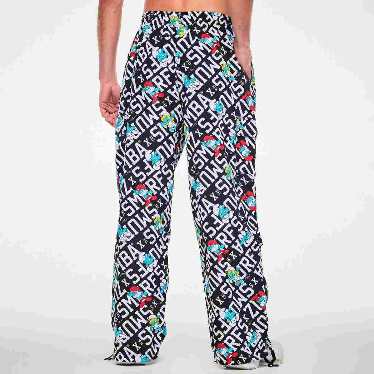 Zumba X The Smurfs Woven Oversized Cargo Pants
