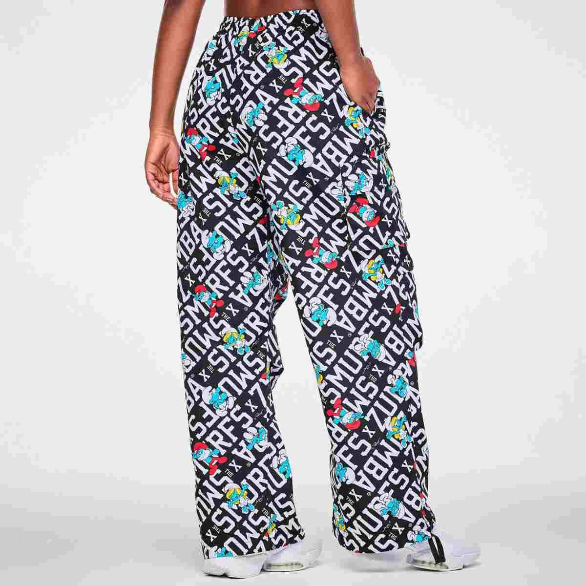 Zumba X The Smurfs Woven Oversized Cargo Pants