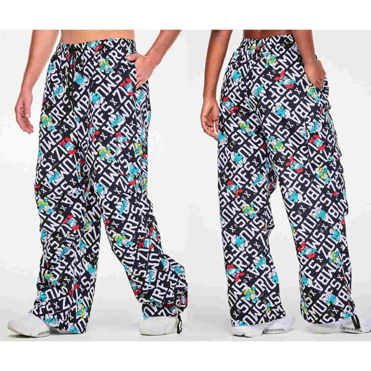 Zumba X The Smurfs Woven Oversized Cargo Pants