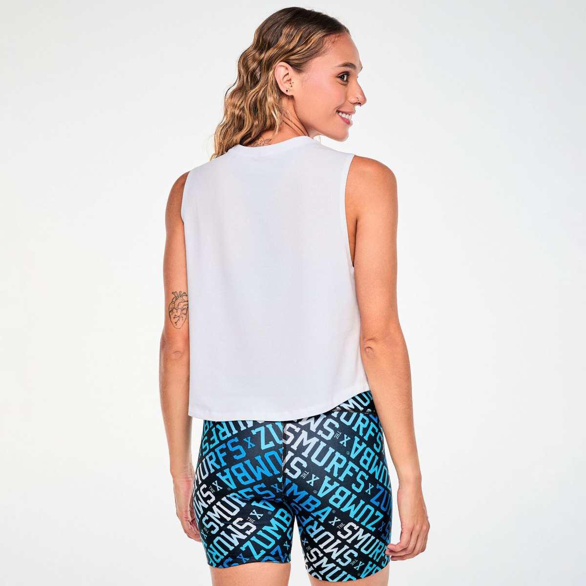 Zumba X The Smurfs Loose Muscle Tank