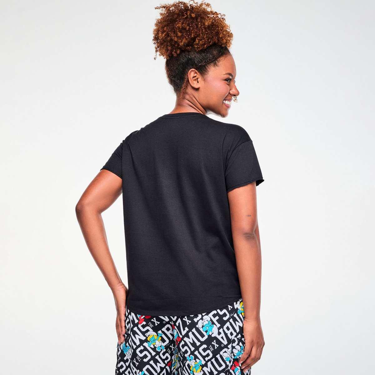 Zumba X The Smurfs Top With Round Hem