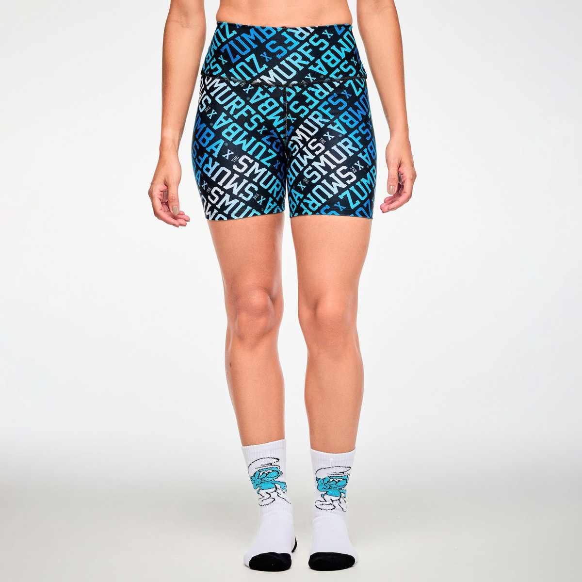 Zumba X The Smurfs Plush High Socks