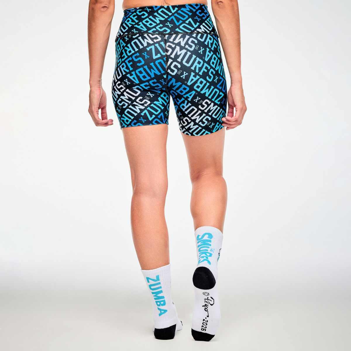 Zumba X The Smurfs Plush High Socks