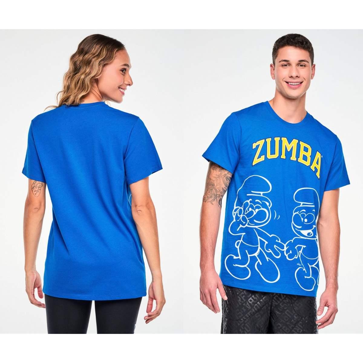 Zumba X The Smurfs Unisex Crew Neck Tee