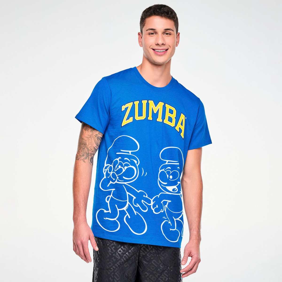 Zumba X The Smurfs Unisex Crew Neck Tee